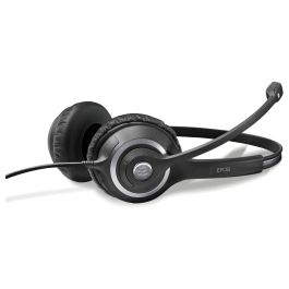 EPOS Auriculares Impact SC 260 USB MS II con Cable para Oficina y Centro de Llamadas con Conexión USB y Diadema