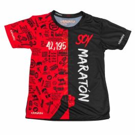 Camiseta de Manga Corta Hombre Kamuabu Soy Maratón Negro Rojo Precio: 31.95000039. SKU: S6470027