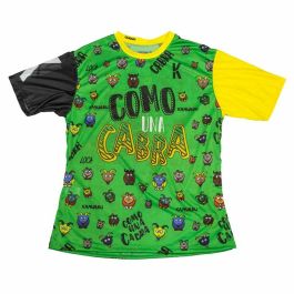 Camiseta de Manga Corta Hombre Kamuabu Como Una Cabra Verde Precio: 34.95000058. SKU: S6470032