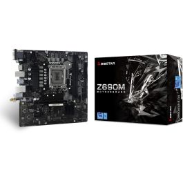 BIOSTAR Z690MX2-E D4 Placa Base LGA 1700 DDR4 Micro-ATX Intel Z690 para Intel Core i3/i5/i7/i9 12th/13th/14th Gen