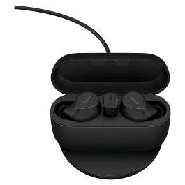 Jabra Evolve2 Buds USB-C UC Auriculares True Wireless Stereo (TWS) con Carga Inalámbrica para Llamadas y Música Negro