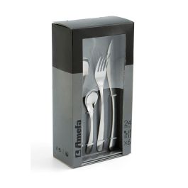 Set 24 Cubiertos Acero Inox Nymphea Amefa 27 cm-1,5-1,2 mm