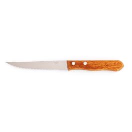 Cuchillo Chuletero Acero Inox Steak Madera Pradel 20,5 cm (12 Unidades) Precio: 12.68999963. SKU: S2704672