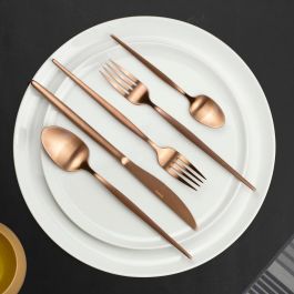 Set 12 Cuhcillos Mesa Acero y Pvd Soprano Copper Amefa 18-0-4 mm Set 12 Cuhcillos Mesa Acero y Pvd Soprano Copper Amefa 18-0-4 mm