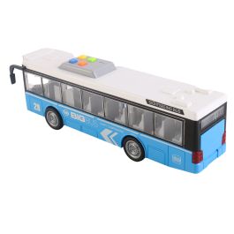 Tachan Autobús Turista Azul 1:16 con Sonidos y Luces - Juguete de Fricción para Niños +3 Años