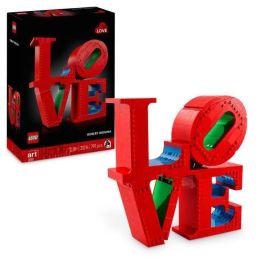 LEGO Art 31214 LOVE - Set de construcción para adultos - Decoración y regalo para parejas