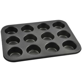 Molde para muffins 12 cavidades negro day Precio: 8.94999974. SKU: B15B4DXGPS
