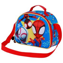 Bolsa Portamerienda 3D Amazing Marvel Spiderman Rojo