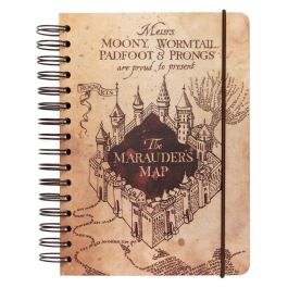 ERIK Cuaderno A5 Harry Potter Mapa Merodeador, 90 Hojas Tapa Dura Wire-o, Bolsillo Interior y Cierre Elástico Esquinas Redondeadas Precio: 8.49999953. SKU: B1EMTFZ2NM