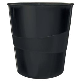 Papelera Plastico Cerrada Leitz Wow 15L Negro Precio: 11.49999972. SKU: B1CHGRTNAX