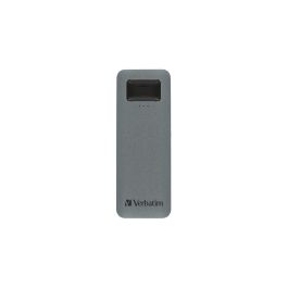 Verbatim SSD Portátil 1 TB USB-C con Lector de Huella Dactilar, Cifrado AES 256-bit, 5Gbps, Gris Verbatim SSD Portátil 1 TB USB-C con Lector de Huella Dactilar, Cifrado AES 256-bit, 5Gbps, Gris