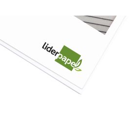 Liderpapel Bloc de Música Pentagrama 4mm Cuarto Apaisado 20 Hojas 100 g/m2