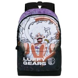 Mochila Luffy Gear 5 One Piece 44cm adaptable Mochila Luffy Gear 5 One Piece 44cm adaptable