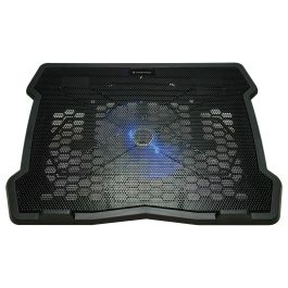 Conceptronic Thana05B Soporte Refrigeración USB para Portátil Hasta 15.6", Ventilador 12.5 cm, Luz Azul, Negro Precio: 11.94999993. SKU: B19JXSLNLY