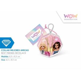 Wow Generation Pack de Collares Octogonales para Mejores Amigas, Fabricados en Metal, Edad Recomendada +3 Años
