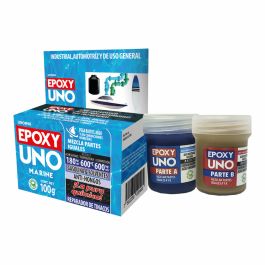 Adhesivo epoxi bicomponente Fusion Epoxy Black Label Unom98 Universal Azul marino 100 g Precio: 12.79000008. SKU: B1DX6MXGE3