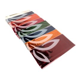 Papel Celofan Liderpapel 50x70 cm 22 gr-M2 Bolsa De 10 Hojas Colores Surtidos