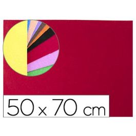 Goma Eva Liderpapel 50x70 cm 60 gr-M2 Espesor 2 mm Textura Toalla Rojo 10 unidades