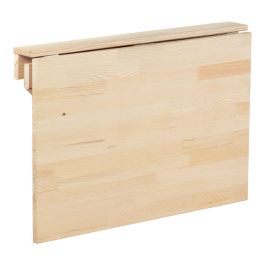 Mesa plegable madera de pared, 79x59x2cm. astigarraga