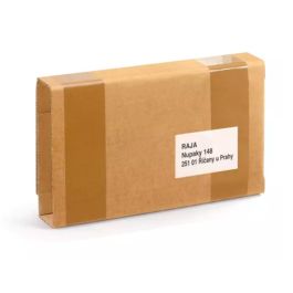 Caja Para Embalar Libros Q-Con Nect Cartón 100% Reciclado Canal Simple 3 mm Color Kraft 300x240X60 mm 5 unidades