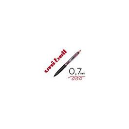 Boligrafo Uni-Ball Signo 207E Retractil 0,7 mm Color Rojo 12 unidades