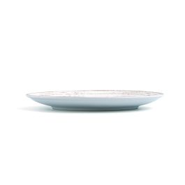 Plato Llano Porcelana Tornado White Ariane 21 cm