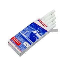 Rotulador Edding Punta Fibra 751 Blanco Punta Redonda 1-2 mm 10 unidades