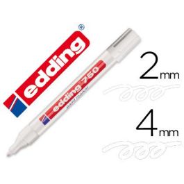 Rotulador Edding Punta Fibra 750 Blanco Punta Redonda 2-4 mm Precio: 3.50000002. SKU: B137T3QZHL