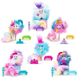 Juego peluche amiguitos algodón de azúcar.gira y agita el cono, descubrirás un peluche al que peinar, y customizar - modelos surtidos Juego peluche amiguitos algodón de azúcar.gira y agita el cono, descubrirás un peluche al que peinar, y customizar - modelos surtidos