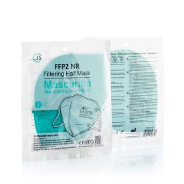 Mascarilla de Protección Respiratoria FFP2 NR JS MY-001 Turquesa (Pack de 20)