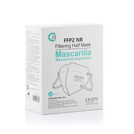 Mascarilla de Protección Respiratoria FFP2 NR JS MY-001 Turquesa (Pack de 20)