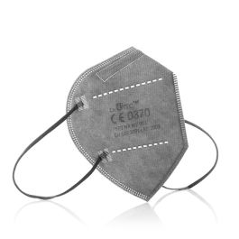 Mascarilla de Protección Respiratoria FFP2 NR JS MY-001 Gris (Pack de 20)