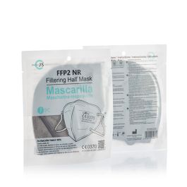 Mascarilla de Protección Respiratoria FFP2 NR JS MY-001 Gris (Pack de 20)