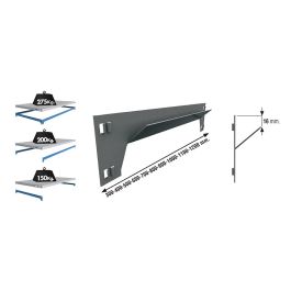 Simon Rack Larguero sclick 300mm Gris