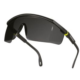 Gafas Deltaplus De Proteccion Policarbonato Monobloque Ahumado Color Gris-Amarilla Uv400