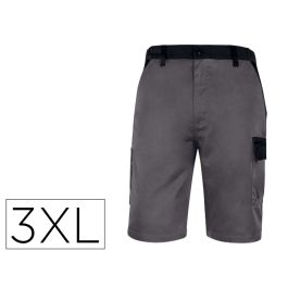 Pantalon De Trabajo Deltaplus Bermuda Cintura Ajustable 5 Bolsillos Color Gris Talla 3XL Precio: 27.50000033. SKU: B168KSJ2WB