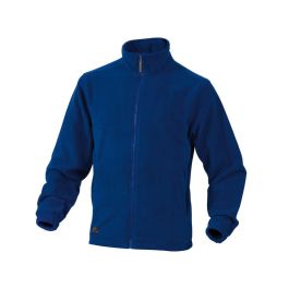 Chaqueta Deltaplus Polar Con Cremallera 2 Bolsillos Color Azul Talla 3XL