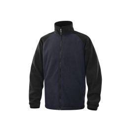 Chaqueta Deltaplus Polar Con Cremallera 2 Bolsillos Color Azul Talla XL