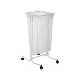 Soporte Cep Para Bolsas De Basura De 110 Litros En Plastico Y Acero Con Ruedas 400x450x853 mm