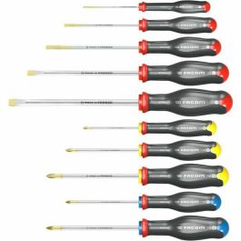 Facom ANWJ10PB Juego 10 Destornilladores Protwist Planos Phillips Pozidriv Hojas Acero Carbono Precio: 76.68999965. SKU: B1AF74NQ2X