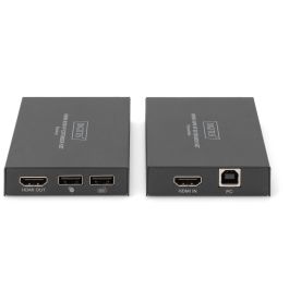 DIGITUS Extender KVM HDMI IP Set hasta 150m FullHD