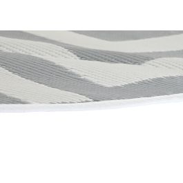 DKD Home Decor Alfombra Gris Claro Gris Oscuro 150 x 150 cm (6 Unidades)