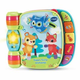 Vtech Baby Libro Súper Encantado Gatitos Bebé Parlante Musical, Canciones, Piano, Sonidos, Luces, 6-36 Meses, Azul Precio: 45.50000026. SKU: S7155987