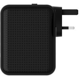 Targus Cargador GaN 140W USB-C PD 3.1 & USB-A, Carga Rápida para Portátiles, Smartphones y Tablets, Múltiples Puertos, Negro