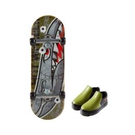 Mini monopatin hot wheels. incluye zapatos. 10 cm - modelos surtidos Mini monopatin hot wheels. incluye zapatos. 10 cm - modelos surtidos