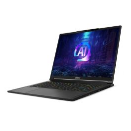 Msi Portátil Gaming 16Ai+ A3Xvfg - 269Es R9 - Hx370, AMD Ryzen AI 9 HX 370, 16" QHD+ 240Hz, 32GB RAM, 2TB SSD, RTX 4060, Windows 11 Home - Core Black