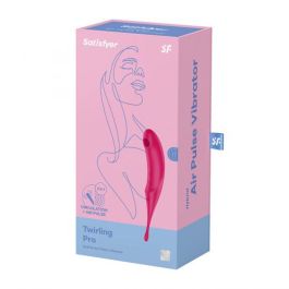 Satisfyer Twirling pro vibrador air pulse hybrid rojo Satisfyer Twirling pro vibrador air pulse hybrid rojo Precio: 38.50000022. SKU: SLC-96175