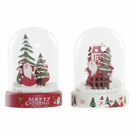 Decoracion Luminosa Navidad Tradicional DKD Home Decor Rojo Blanco 9 x 11 x 9 cm (2 Unidades) Precio: 12.89000053. SKU: B1GGNXWF3T