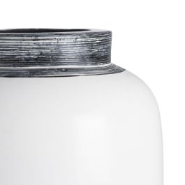 Jarrón Blanco Terracota 26 x 28 x 48 cm