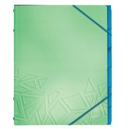 Carpeta Clasificadora Leitz Urban Chic A4 Pp 6 Separad.Con Goma Verde 4 unidades Precio: 47.294544. SKU: B1GHXBT4A9